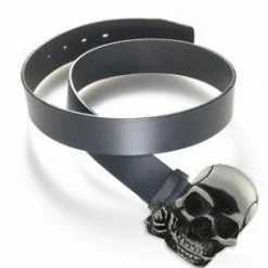 Bewild Skull & Rose Belt Buckle Ipod Nano Holster With FREE Belt