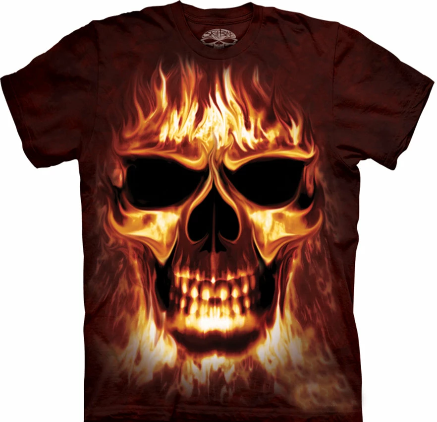 Bewild Skullfire Men's Big Face T-shirt 7 Bewild Skullfire Men's Big Face T-shirt