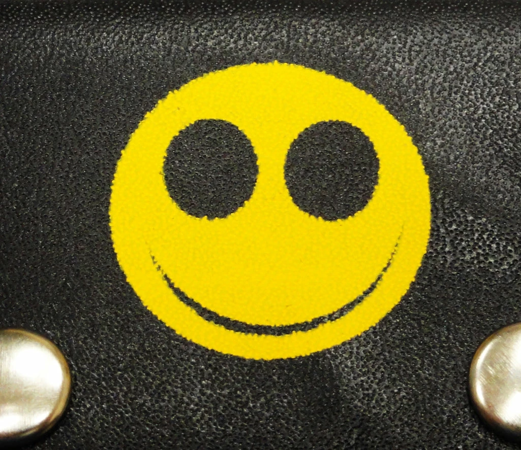 Bewild Smiley Face Genuine Leather Chain Wallet Wallets & Chains 5 Bewild Smiley Face Genuine Leather Chain Wallet Wallets & Chains