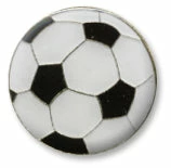 Bewild Soccer Ball Lapel Pin