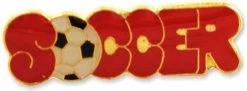 Bewild Lapel Pins Soccer Lapel, Hat And Tie Pin