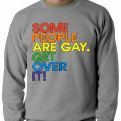 Bewild Positive Reinforcement Some People Are Gay Adult Crewneck 7 Bewild Positive Reinforcement Some People Are Gay Adult Crewneck