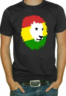 Bewild Soul Rebel African Lion T-Shirt (Black)