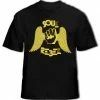 Bewild Soul Rebel Fist Wings T-Shirt (Black)