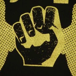 Bewild Soul Rebel Fist Wings T-Shirt (Black)