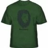 Bewild Soul Rebel Funk Lion Men's T-Shirt (Olive Green)