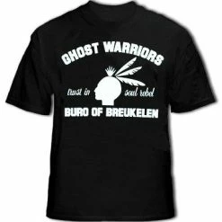 Bewild Soul Rebel Ghost Warriors T-Shirt (Black)