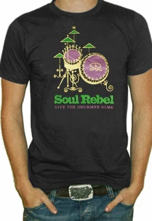 Bewild Soul Rebel Give The Drummer Some T-Shirt