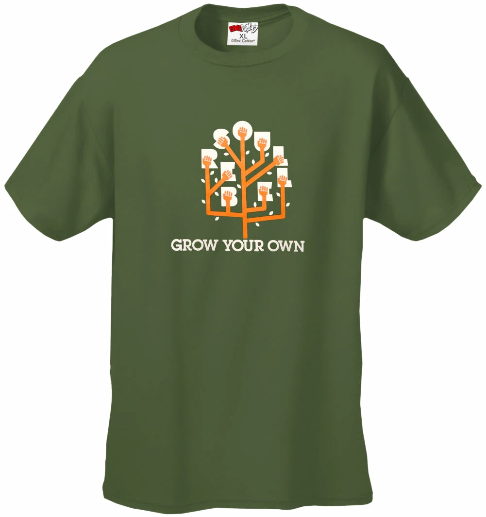 Bewild Soul Rebel Grow Your Own Men's T-Shirt 5 Bewild Soul Rebel Grow Your Own Men's T-Shirt