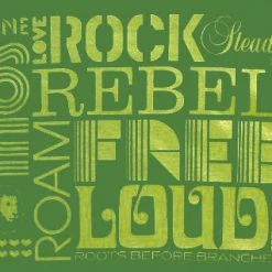Bewild Soul Rebel Rock Steady T-Shirt (Green)
