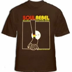 Bewild Soul Rebel Turntable T-Shirt (Brown)