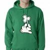 Bewild Unisex Sweatshirts & Long Sleeve St. Patrick's Day Cartoon Hand Holding Shamrock Adult Hoodie 1 Bewild Unisex Sweatshirts & Long Sleeve St. Patrick's Day Cartoon Hand Holding Shamrock Adult Hoodie