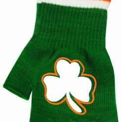 Bewild St. Patrick's Day Fingerless Shamrock Gloves (Pair) Accessories 13 Bewild St. Patrick's Day Fingerless Shamrock Gloves (Pair) Accessories