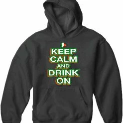 Bewild Unisex Sweatshirts & Long Sleeve St. Patrick's Day Hoodies - Keep Calm And Drink On Adult Hoodie 15 Bewild Unisex Sweatshirts & Long Sleeve St. Patrick's Day Hoodies - Keep Calm And Drink On Adult Hoodie