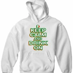 Bewild Unisex Sweatshirts & Long Sleeve St. Patrick's Day Hoodies - Keep Calm And Drink On Adult Hoodie 20 Bewild Unisex Sweatshirts & Long Sleeve St. Patrick's Day Hoodies - Keep Calm And Drink On Adult Hoodie