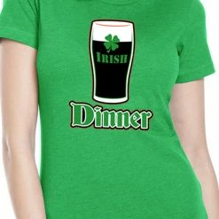 Bewild St. Patrick's Day Irish Dinner Girl's T-Shirt