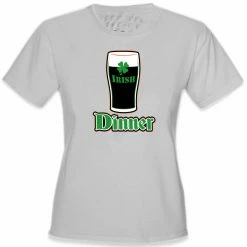 Bewild St. Patrick's Day Irish Dinner Girl's T-Shirt