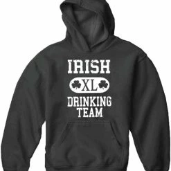 Bewild Unisex Sweatshirts & Long Sleeve St. Patrick's Day Irish Drinking Team Adult Hoodie