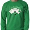 Bewild St.Patrick's Day - Irish Drunk-o-Meter Adult Crewneck St.Patricks Day 2 Bewild St.Patrick's Day - Irish Drunk-o-Meter Adult Crewneck St.Patricks Day