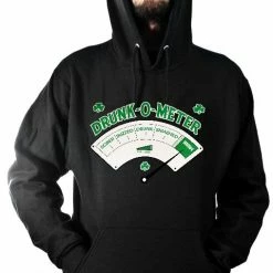 Bewild St.Patrick's Day - Irish Drunk -o- Meter Hoodie