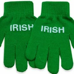 Bewild Accessories St.Patrick's Day Irish Green Pair Of Gloves