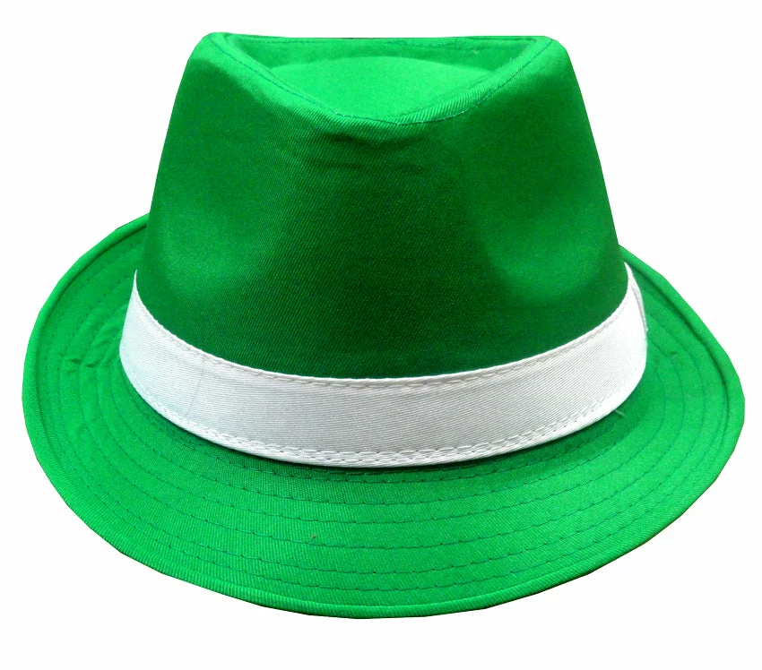 Bewild Buckets & Fedoras St. Patrick's Day Irish Kelly Green Fedora Hat 6 Bewild Buckets & Fedoras St. Patrick's Day Irish Kelly Green Fedora Hat