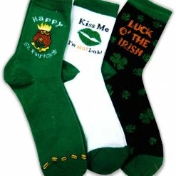 Bewild Accessories St.Patrick's Day Irish Pride Socks (3 Pack) 12 Bewild Accessories St.Patrick's Day Irish Pride Socks (3 Pack)