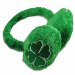 Bewild St. Patrick's Day Irish Shamrock Furry Earmuffs Accessories