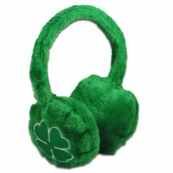 Bewild St. Patrick's Day Irish Shamrock Furry Earmuffs Accessories
