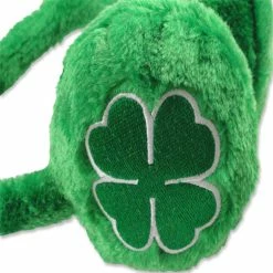 Bewild St. Patrick's Day Irish Shamrock Furry Earmuffs Accessories