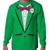 Bewild St. Patrick's Day Long Sleeve Tuxedo T-Shirt