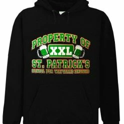 Bewild Unisex Sweatshirts & Long Sleeve St.Patrick's Day "School For Wayward Drunks" Hoodie 9 Bewild Unisex Sweatshirts & Long Sleeve St.Patrick's Day