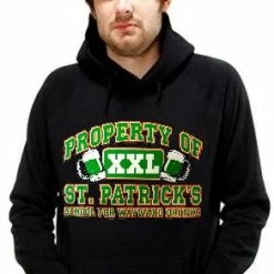 Bewild Unisex Sweatshirts & Long Sleeve St.Patrick's Day "School For Wayward Drunks" Hoodie 10 Bewild Unisex Sweatshirts & Long Sleeve St.Patrick's Day