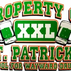 Bewild Unisex Sweatshirts & Long Sleeve St.Patrick's Day "School For Wayward Drunks" Hoodie 11 Bewild Unisex Sweatshirts & Long Sleeve St.Patrick's Day