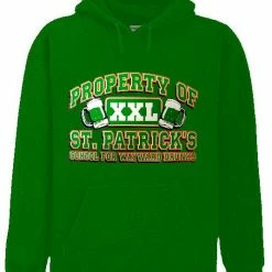 Bewild Unisex Sweatshirts & Long Sleeve St.Patrick's Day "School For Wayward Drunks" Hoodie