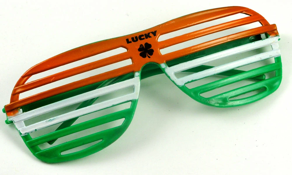 Bewild St. Patrick's Day Slotted Sunglasses 6 Bewild St. Patrick's Day Slotted Sunglasses