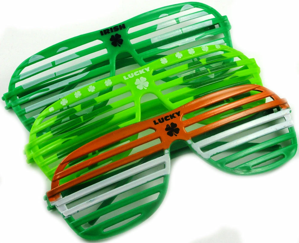 Bewild St. Patrick's Day Slotted Sunglasses 3 Bewild St. Patrick's Day Slotted Sunglasses