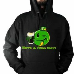 Bewild St. Patrick's Day Sweatshirts - Have A Nice Day Irish Smiley Hoodie 11 Bewild St. Patrick's Day Sweatshirts - Have A Nice Day Irish Smiley Hoodie