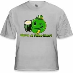 Bewild St. Patrick's Day Tees - Have A Nice Day Irish Smiley T-Shirt 19 Bewild St. Patrick's Day Tees - Have A Nice Day Irish Smiley T-Shirt