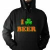 Bewild St. Patrick's Day Tees - I Love Beer Shamrock Hoodie 2 Bewild St. Patrick's Day Tees - I Love Beer Shamrock Hoodie
