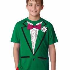 Bewild St. Patrick's Day Tuxedo T-Shirt For Kids 11 Bewild St. Patrick's Day Tuxedo T-Shirt For Kids