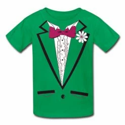 Bewild St. Patrick's Day Tuxedo T-Shirt For Kids 15 Bewild St. Patrick's Day Tuxedo T-Shirt For Kids