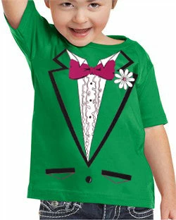 Bewild St. Patrick's Day Tuxedo T-Shirt For Kids 7 Bewild St. Patrick's Day Tuxedo T-Shirt For Kids