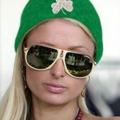 Bewild St. Patricks Day Shamrock Winter Beanie