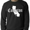Bewild Star City Of Compton, California Adult Crewneck