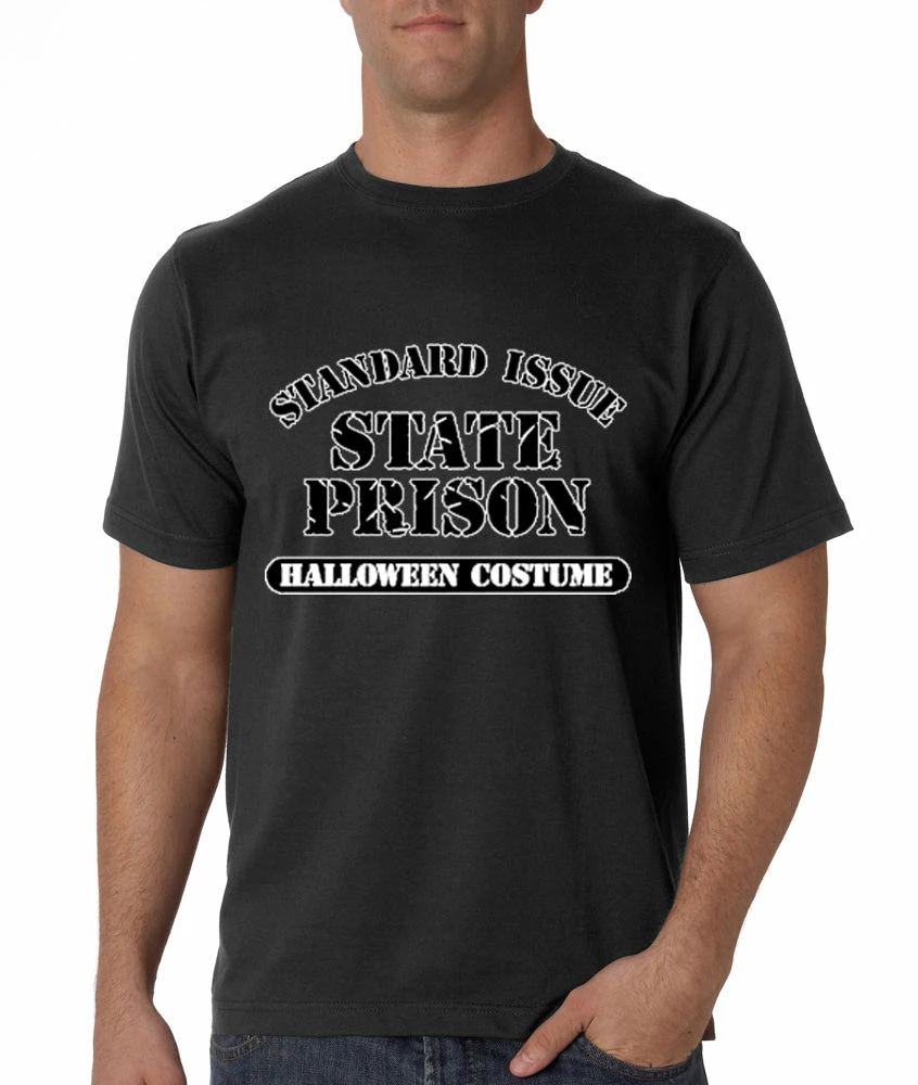 Bewild Halloween Prints Halloween Costume T-shirt - State Prison Halloween Costume T-Shirt 5 Bewild Halloween Prints Halloween Costume T-shirt - State Prison Halloween Costume T-Shirt