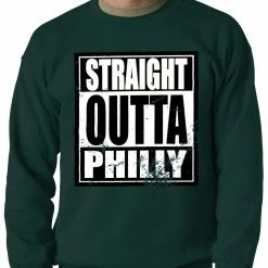 Bewild Straight Outta Philly Adult Crewneck