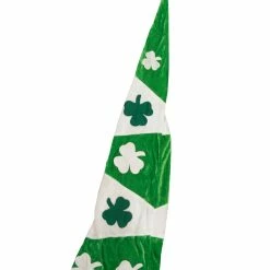 Bewild Striped Shamrock Stocking Cap
