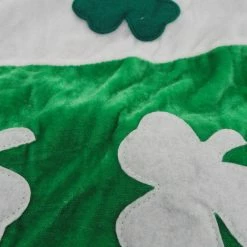 Bewild Striped Shamrock Stocking Cap