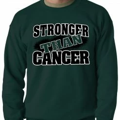 Bewild Positive Reinforcement Stronger Than Cancer Adult Crewneck